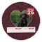 Dark Red Suede Mat Board for 20x20 Frames - Heart Opening for 16x16 Photos